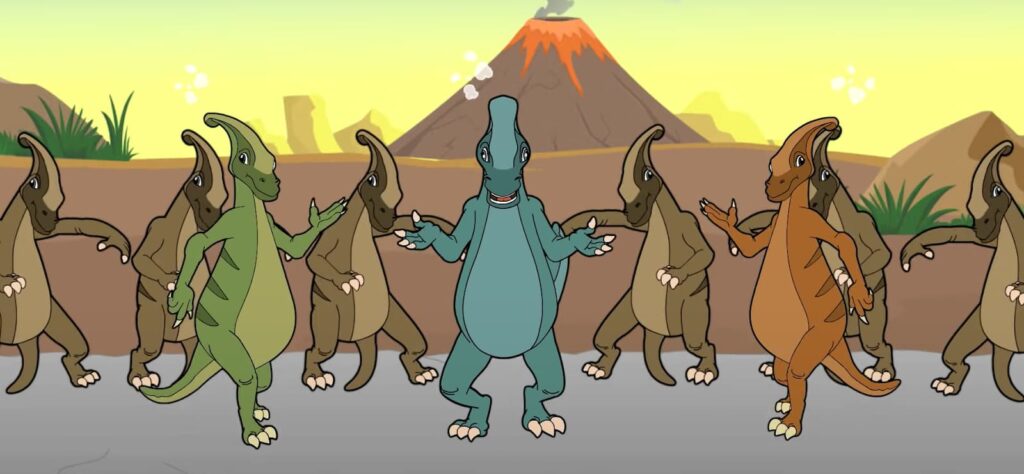 Parasaurolophus Cartoon: A Tribute to the Hadrosaurs